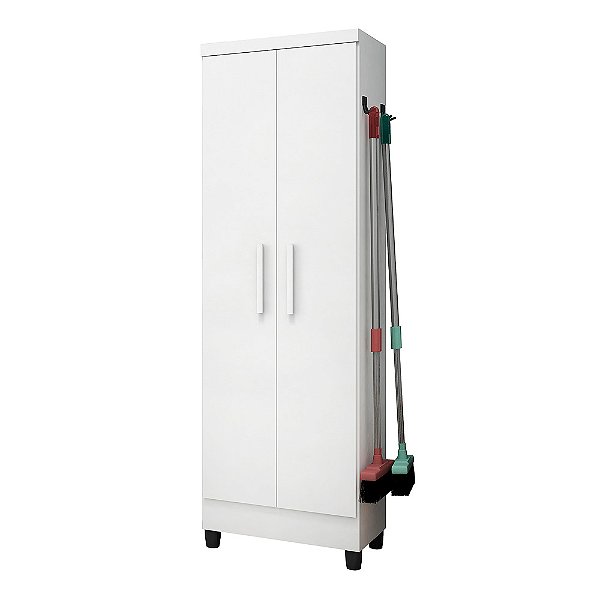 Armario Multiuso 2 Portas 879 Branco - Qmovi