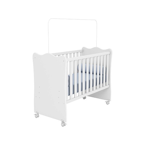 Berço Doce Sonho 1 Branco - Qmovi