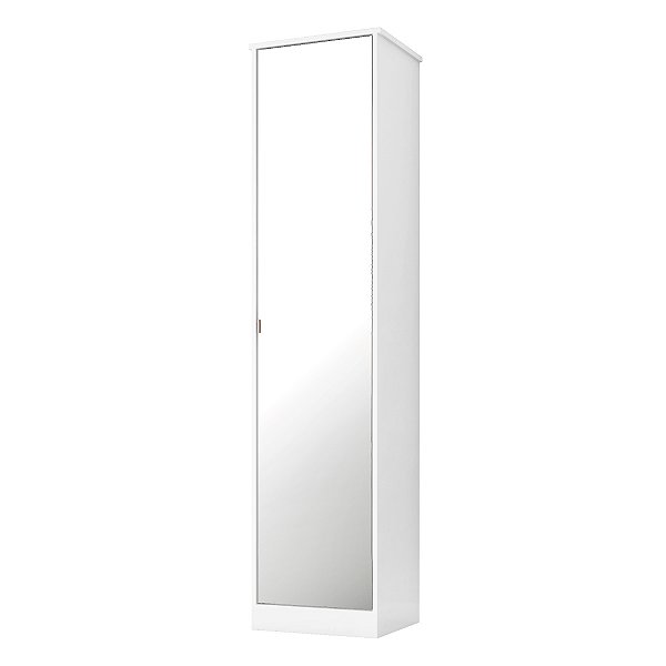 Armário Multiuso 1 Porta Reflex 2 Branco - Demóbile