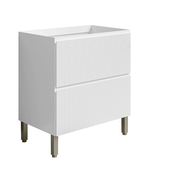 Balcão 800 1 Porta Basculante Art Branco / Artico