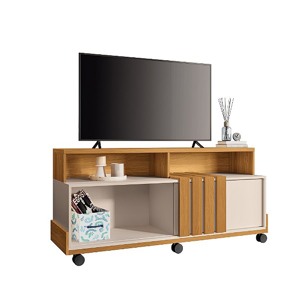 Bancada Rack Graci 1.3 Cinamomo / Off White - HB