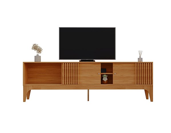 Bancada Rack Para TV Florença 2.0 Cinamomo Grappa