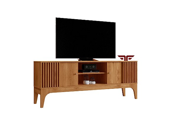 Bancada Rack Para TV Florença Cinamomo Grappa
