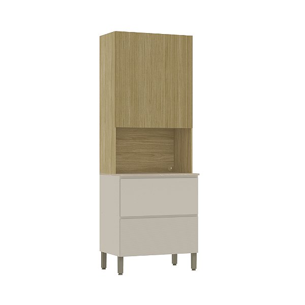 Paneleiro Armário 3 Portas Art 3018 Freijo / Vanilla