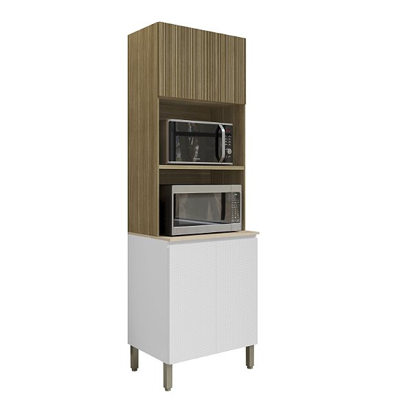 Paneleiro Armário Duplo Forno Art 6007 Freijo / Artico