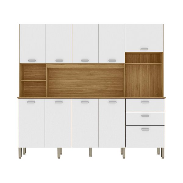 Cozinha Compacta Intense 2983 Freijo / Supremo - Kits Parana
