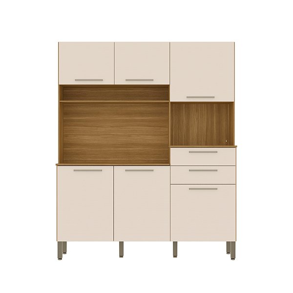 Cozinha Compacta Montesa 2907 Freijo / Soft - Kits Parana