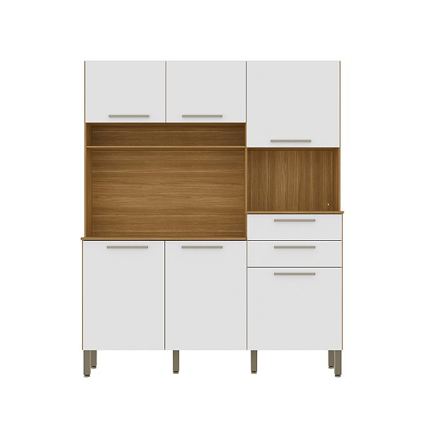 Cozinha Compacta Montesa 2907 Freijo / Supremo - Kits Parana
