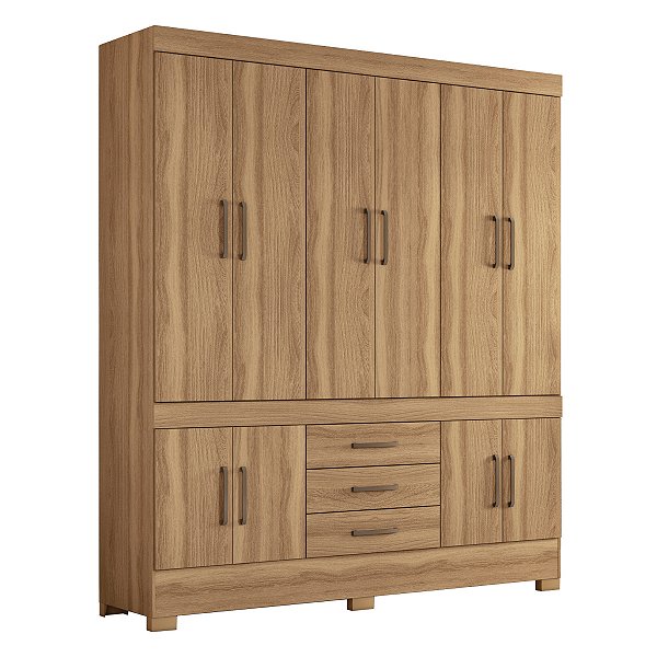 Guarda Roupa 10 Portas New Murano Amendola Touch Demóbile