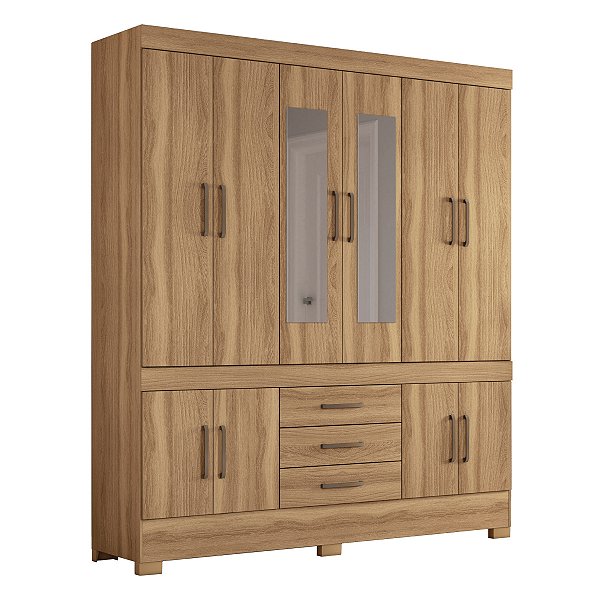Guarda Roupa 10 Portas New Murano Amendola Touch Demóbile