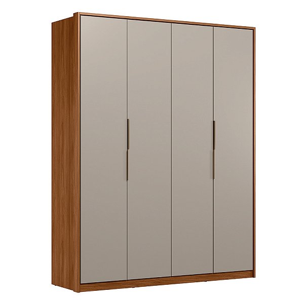Guarda Roupa 4 Portas Attore Amendola Touch Demartêz