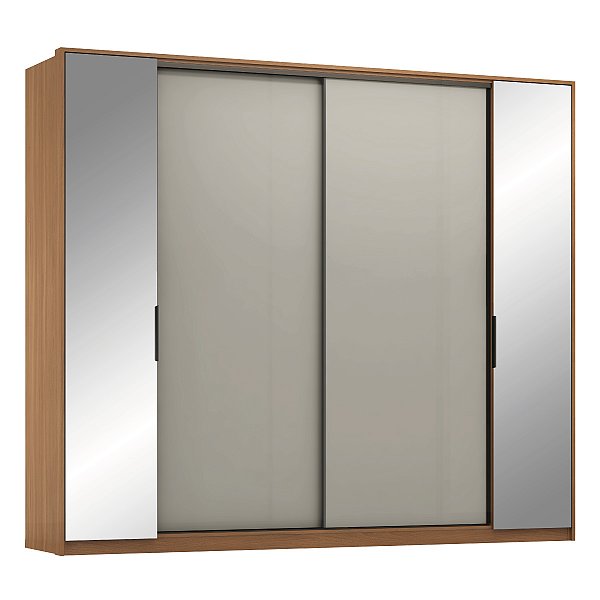 Guarda Roupa 4 Portas Laredo Amendola / Nude Prime Demartêz