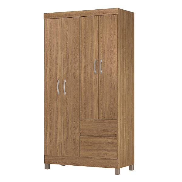 Guarda Roupa 4 Portas Lótus Amendola Touch Demóbile