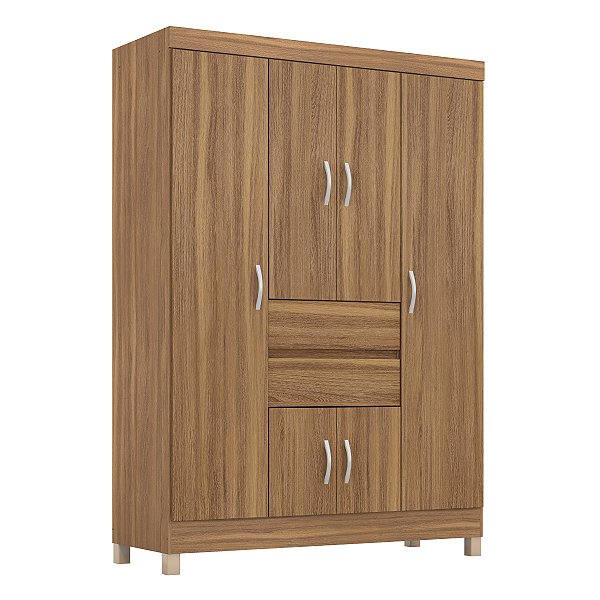 Guarda Roupa 6 Portas Ecom 2 Amendola Touch Demóbile