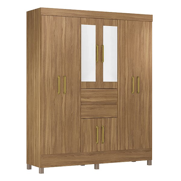 Guarda Roupa 8 Portas Munique Casal Amendola Touch Demóbile