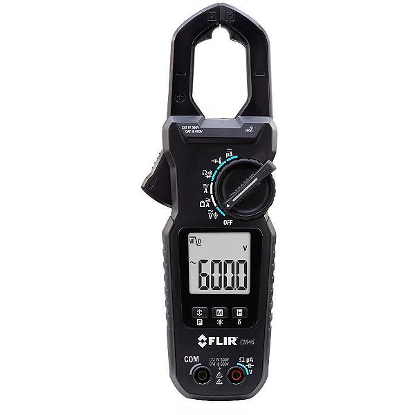 Alicate Amperimetro - Flir CM46 / Alicate Amperímetro Profissional 400A CC/CA True RMS Flir CM46