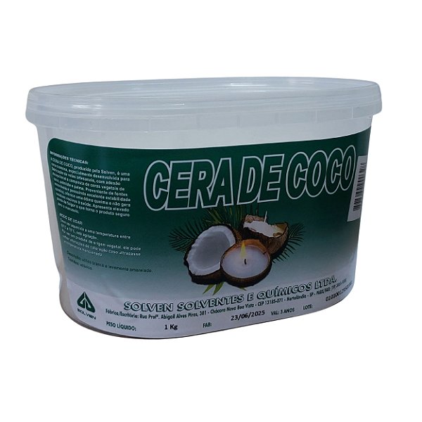 Cera de Coco Solven 1Kg