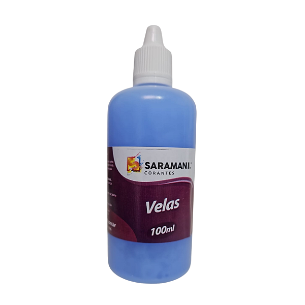 Corante para Velas Liquido Azul Bebê 100ml