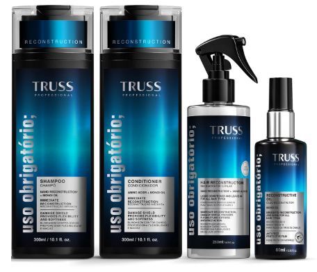 Combo Uso Obrigatório; Cronograma Capilar (4 itens)