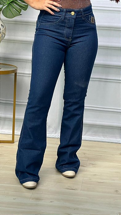 CALÇA JEANS FLARE YASMIN