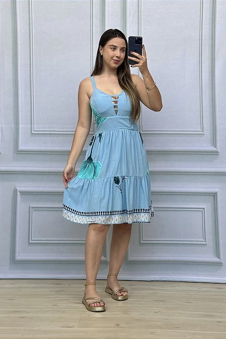 VESTIDO VISCOLINHO DALILA