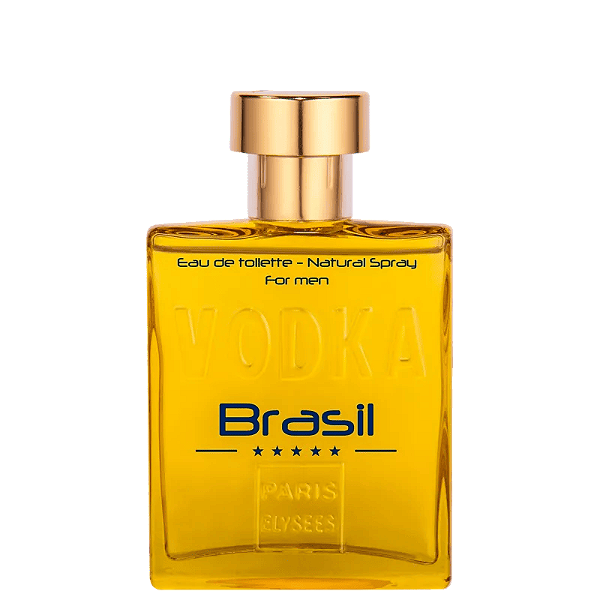 Vodka Brasil Yellow Paris Elysses Eau De Toilette 100ml - Perfume Masculino