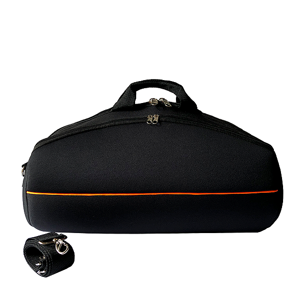 Case Capa - Compatível com Jbl Boombox 3 Com Bolso E Alça Transporte Aveludado Macio Resistente Espaço Carregador