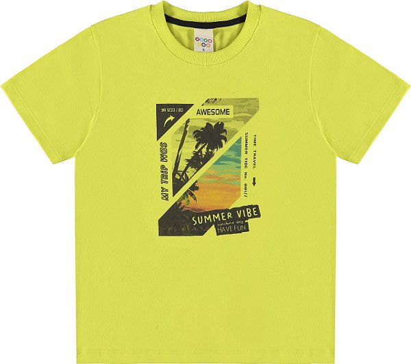 CAMISETA HAVE FUN TROPICAL