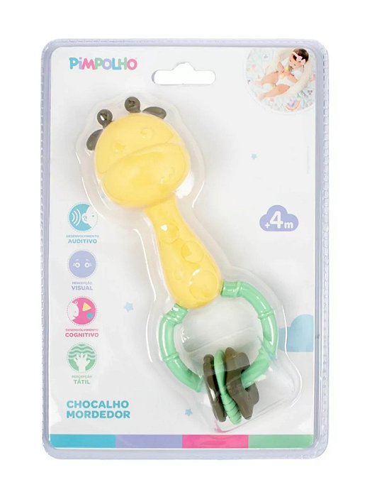 CHOCALHO MORDEDOR GIRAFA