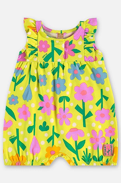 Macaquinho para Bebê Menina Up Baby