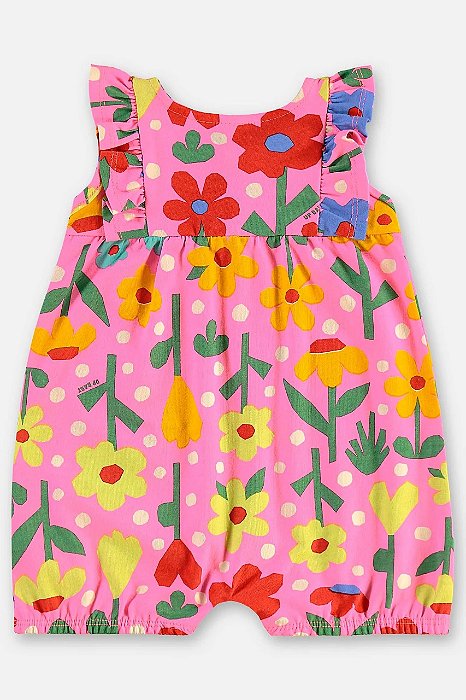 Macaquinho para Bebê Menina UP BABY