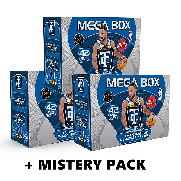 BREAK NBA [0021] - 3 MEGA BOX TOTALLY CERTIFIED 24-25 + MISTERY PACK