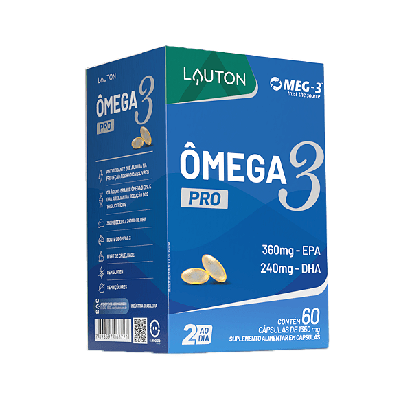 Ômega 3 60 caps Lauton