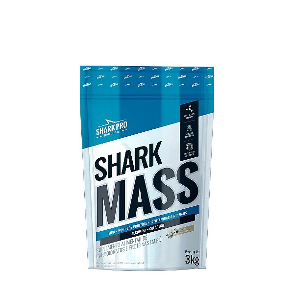 Shark Mass 3Kg Sabor Baunilha