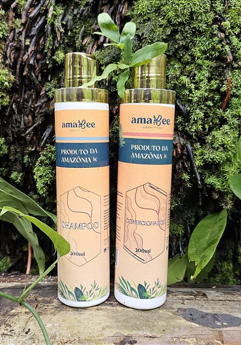 Kit Shampoo E Condicionador Amabee - Hidratação Mel
