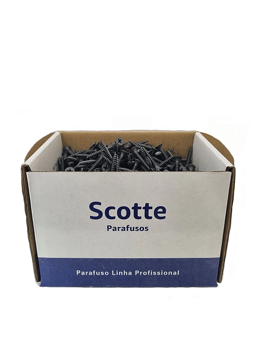 Parafuso Drywall GN25 3,5x25 mm Trombeta Ponta Agulha Scotte