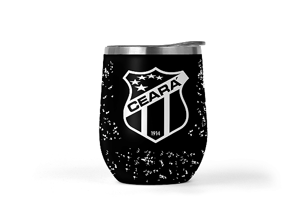 Copo Térmico 350ML Cuia Preto Ceará