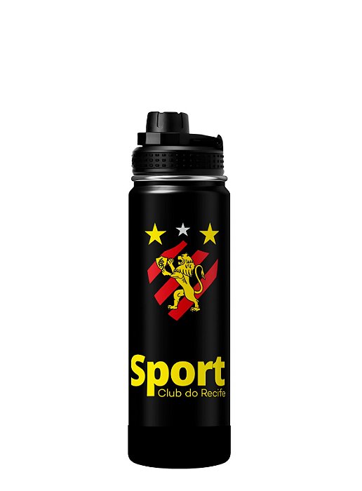 Garrafa Térmica 850ml Preto - Sport