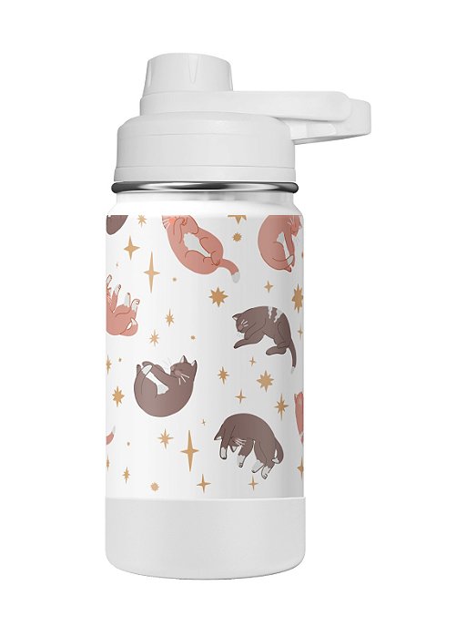 Garrafa Térmica 350ml – Gato Clássico
