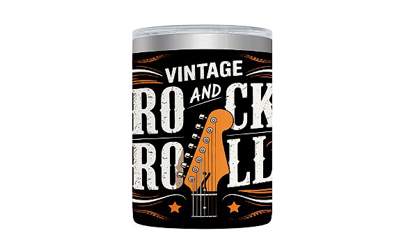 Caneca Térmica Flow 360ml – Vintage Rock