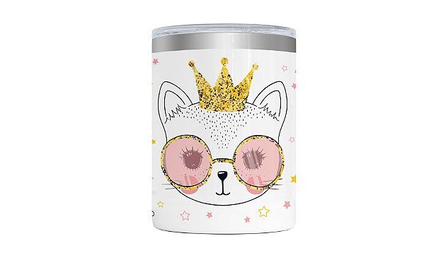 Caneca Térmica Flow 360ml – Cat Star