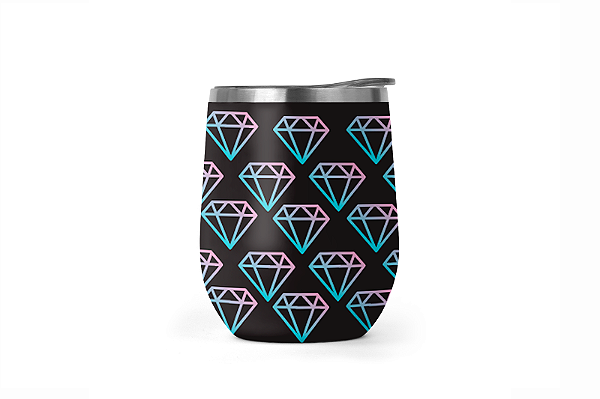Copo Cuia Rounded 350ml – Diamond Black