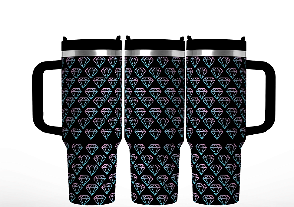Caneca Térmica Menz 1,2L – Diamond Black