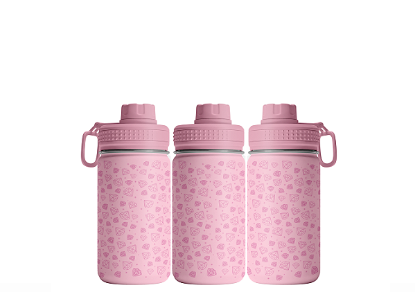 Garrafa Térmica Pocket 360ml – Diamond Rose