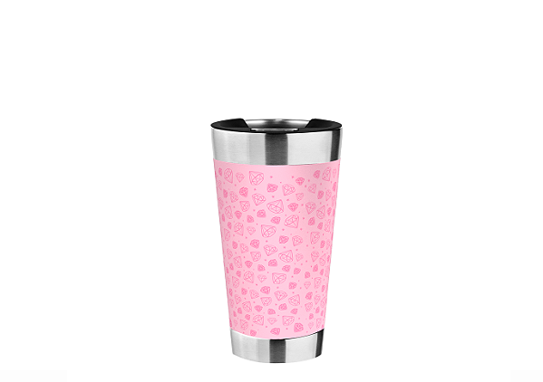 Copo Star 470ml – Diamond Rose