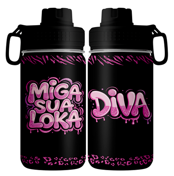 Garrafa Pocket 350ml – Diva Miga