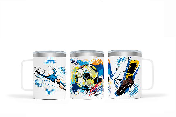 Caneca Térmica Flow 360ml – Chute ao Gol