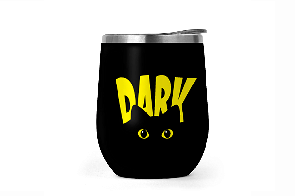Copo Cuia Rounded 350ml – Cat Dark