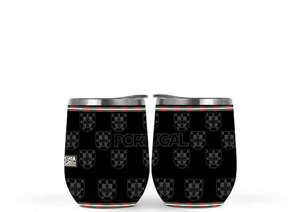 Copo Cuia Rounded 350ml – Portugal | Copa do Mundo 2026