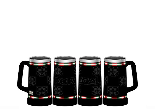 Caneca Térmica 710ml – Portugal | Copa do Mundo 2026